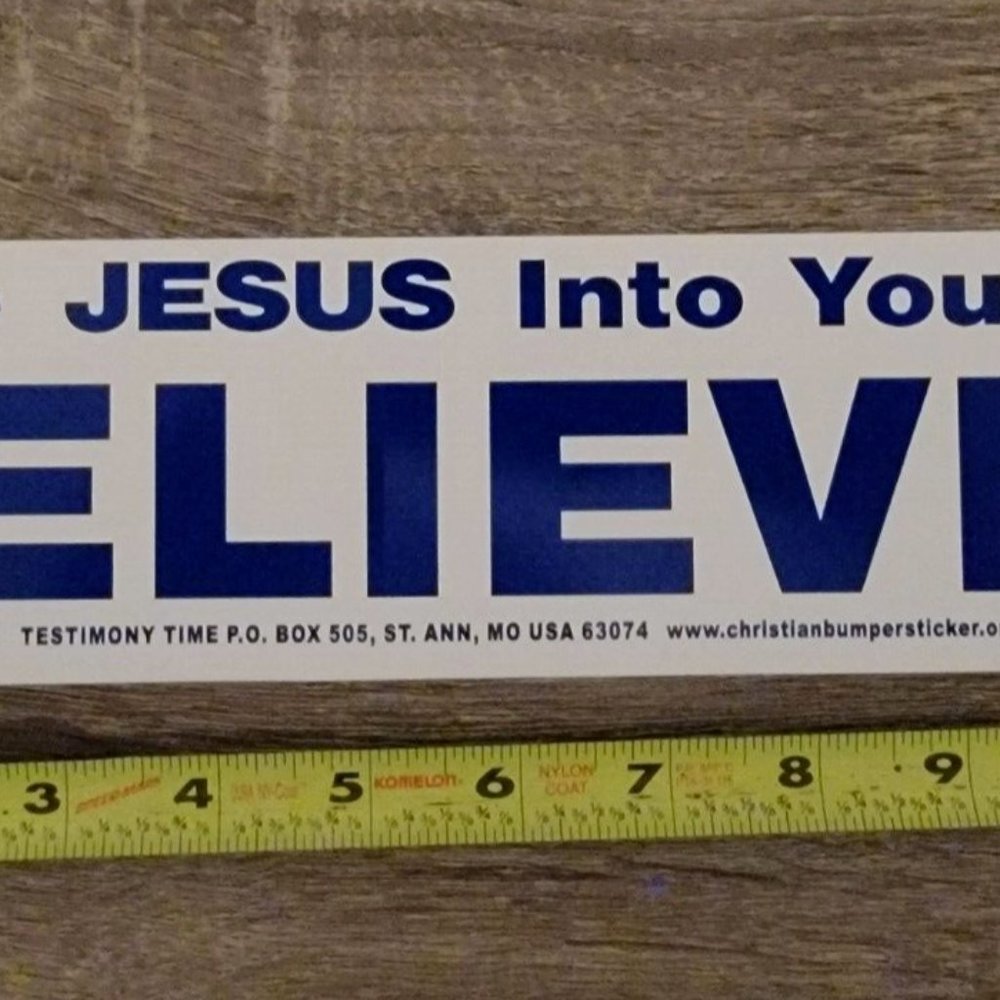 Religious Vinyl Sticker